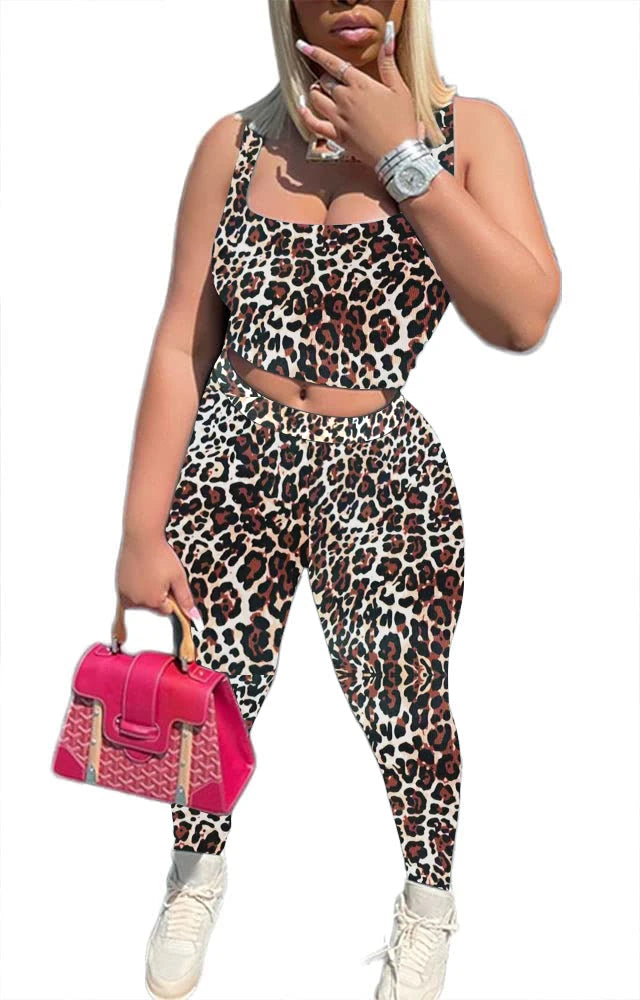 Lounge Wear Ribbed Casual 2 Piece Summer Shorts Set For Women Sleeve Top+Elastic Leggings Outfits