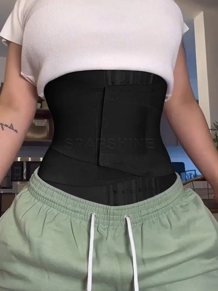 Sweat corset Fajas Colombians Girdle Waist Trainer Double Compression Tummy Control Body Shapewear Women Slimming Belly Shaper